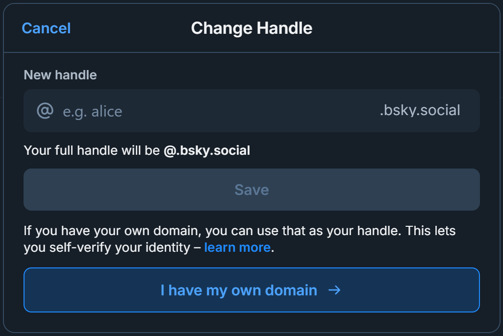 Claim your Discord Username on BlueSky!
