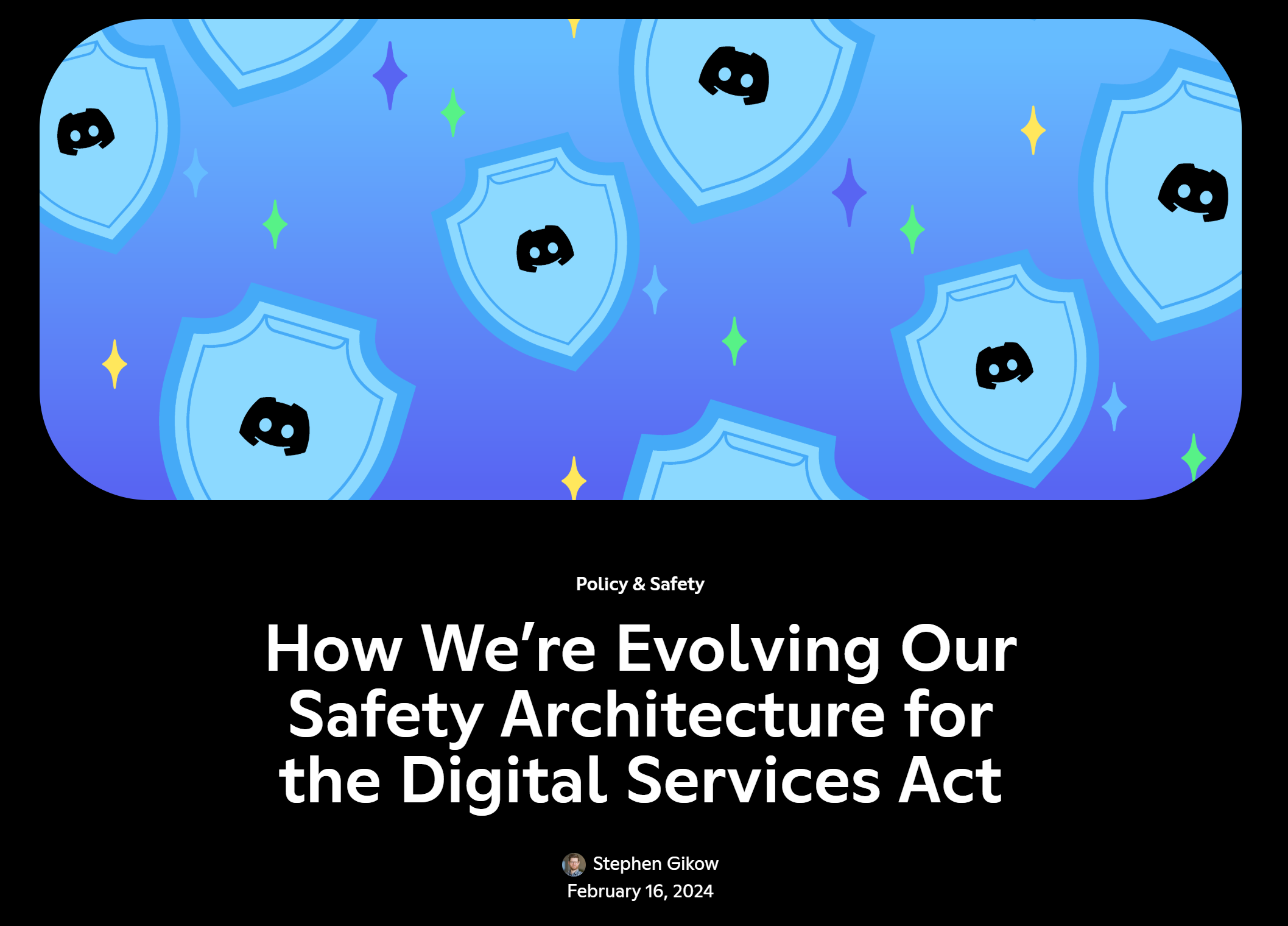 Digital Services Act & Discord